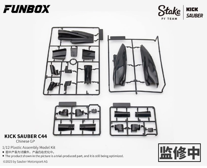 Kick Sauber C44 F1 - Chinese GP 2024 - 1/12 Scale