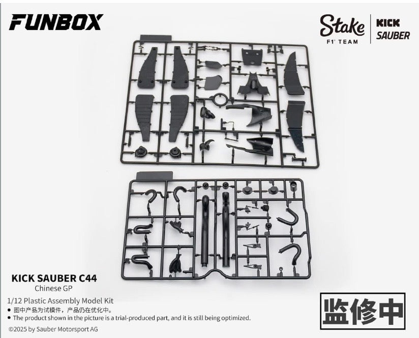Kick Sauber C44 F1 - Chinese GP 2024 - 1/12 Scale
