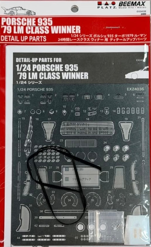 Special Pack - Porsche 935 Dick Barbour Team - 24 Hours Le Mans 1979 + Detail Set Up