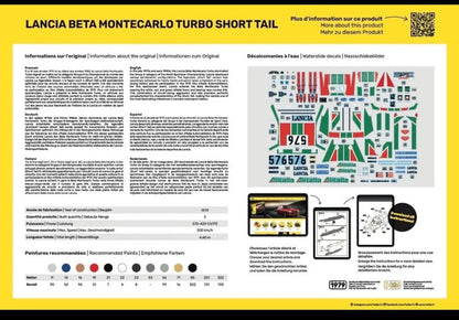 Lancia Beta Montecarlo Turbo Short Tail -  Alitalia - Giro d'Italia Automobilistico 1979