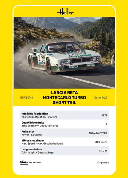 Lancia Beta Montecarlo Turbo Short Tail -  Alitalia - Giro d'Italia Automobilistico 1979