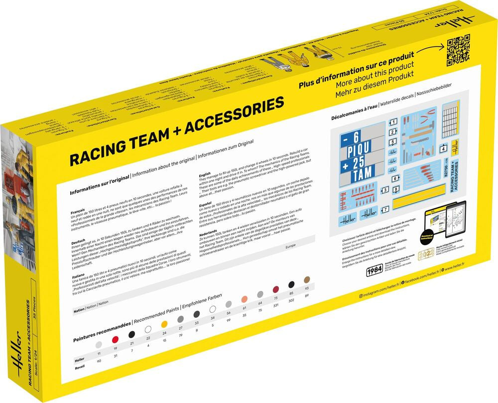 RACING MECHANICAL TEAM AND ACCESSORIES