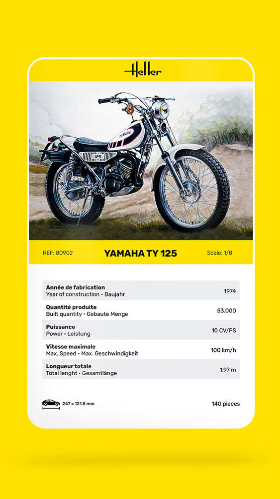 YAMAHA 125 TY