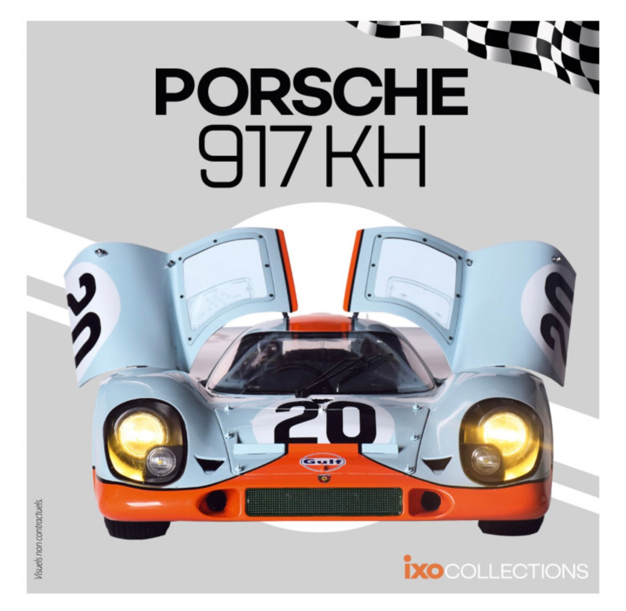 PORSCHE 917KH - GULF - 24 HOURS LE MANS 1970