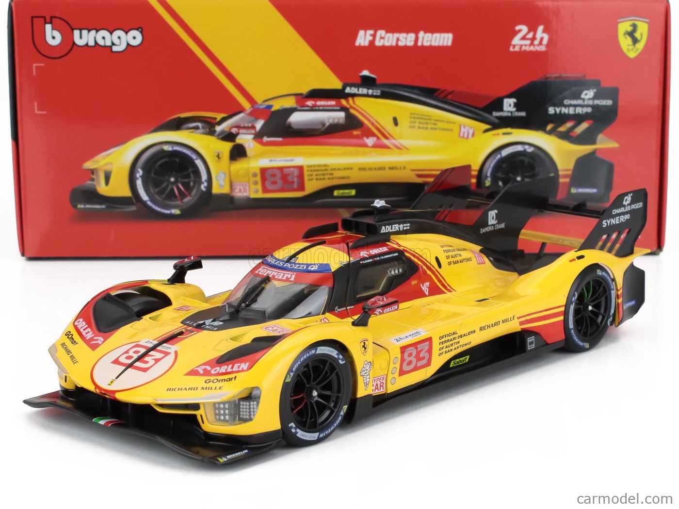 Ferrari 499P Hypercar - Robert Kubika - 24 Hours Le Mans