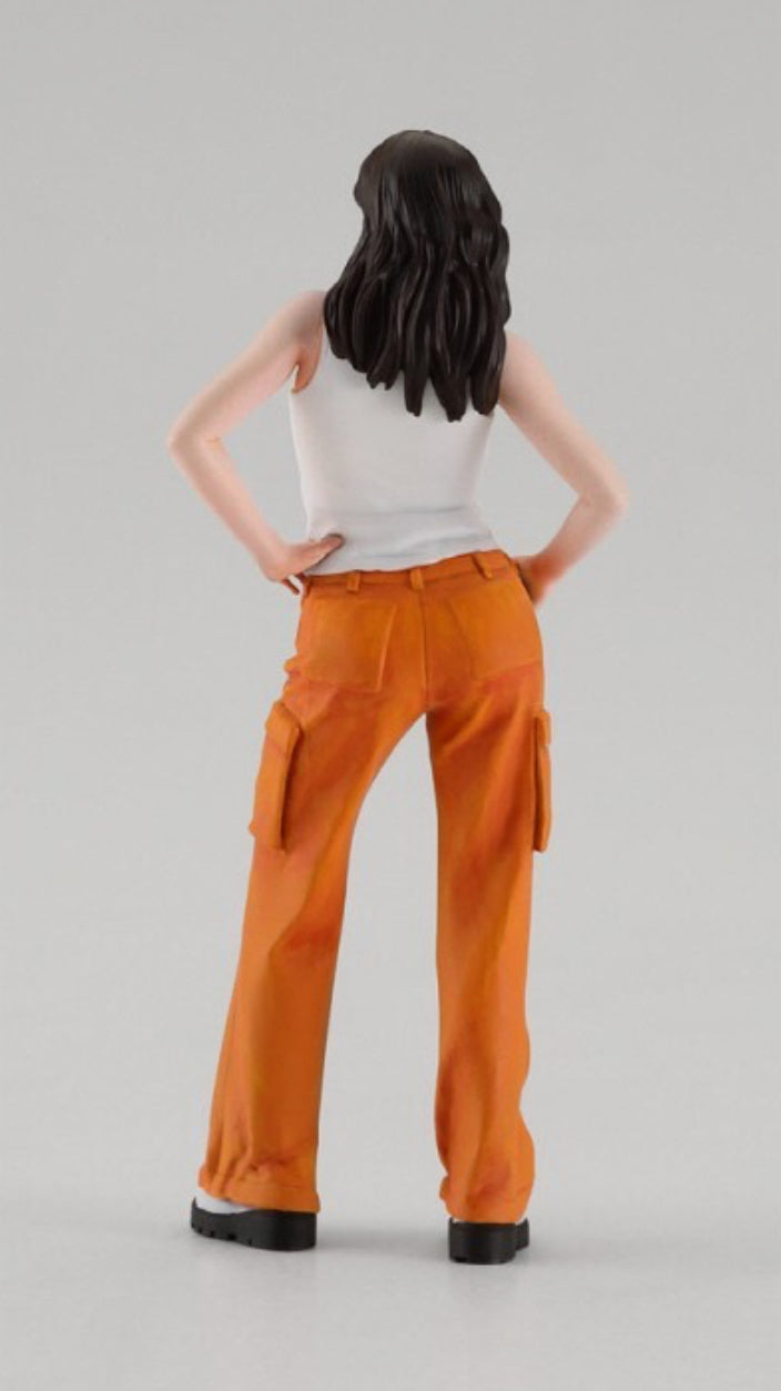 Nissan Sunny Truck Long Body W/ Female Figure