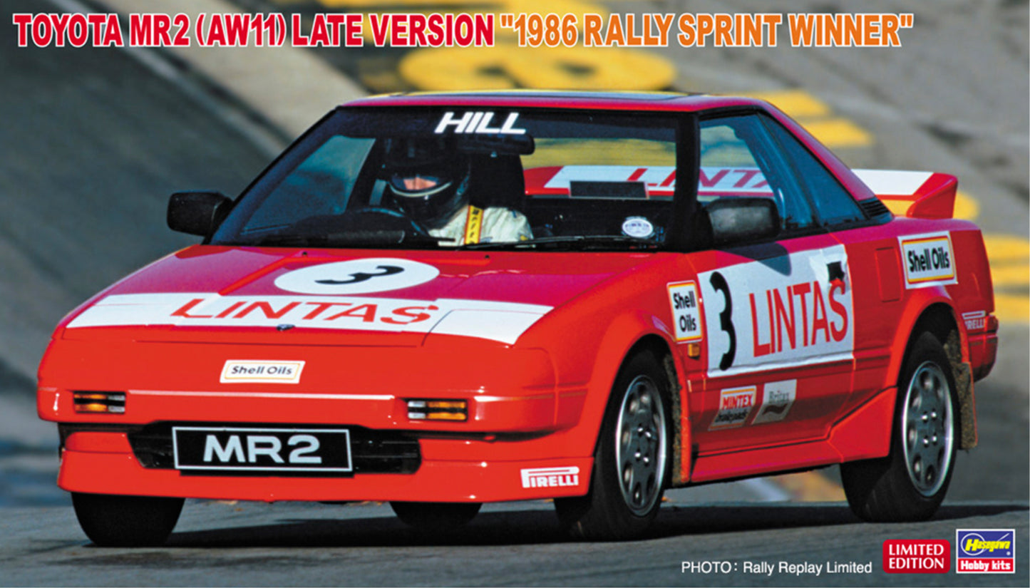 TOYOTA MR2 1986 RALLY SPRINT WINNER - DAMON HILL