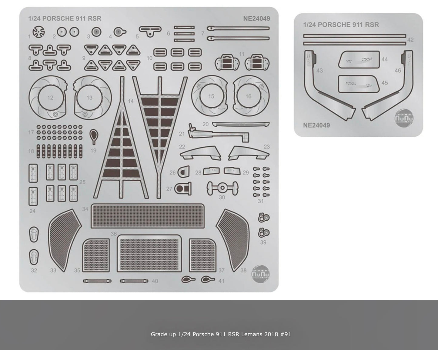 Details Set Up - Porsche 911 RSR "Rothmans" - 24 Hours Le Mans 2018