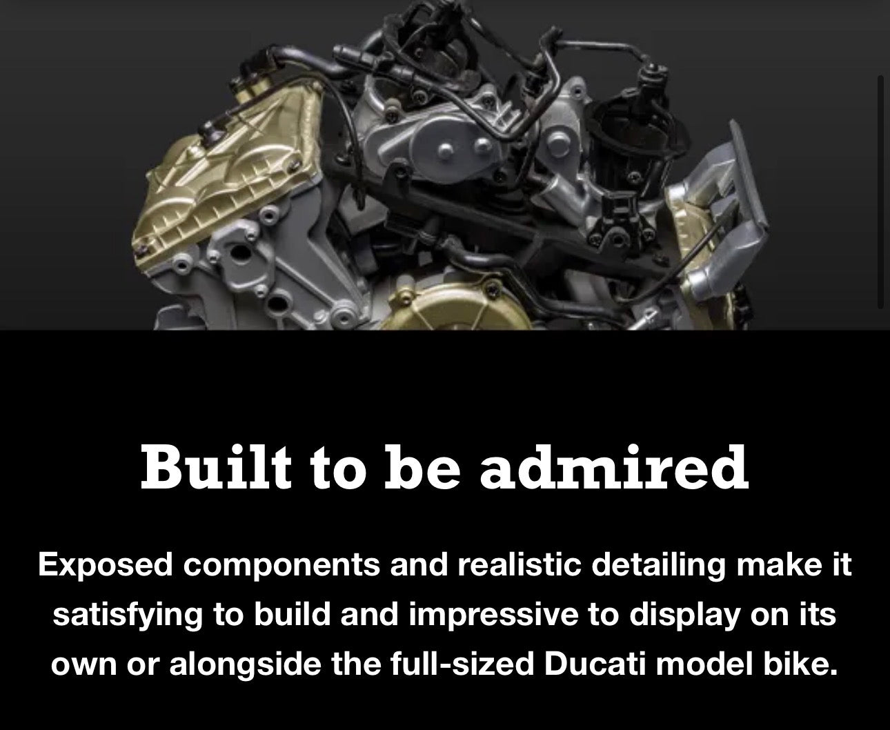 Engine Ducati Panigale V2 Superquadro Final Edition