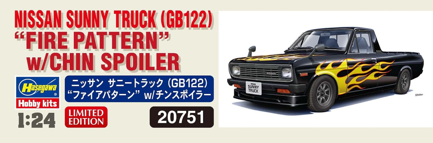 Nissan Sunny Truck (Gb122) Fire Pattern