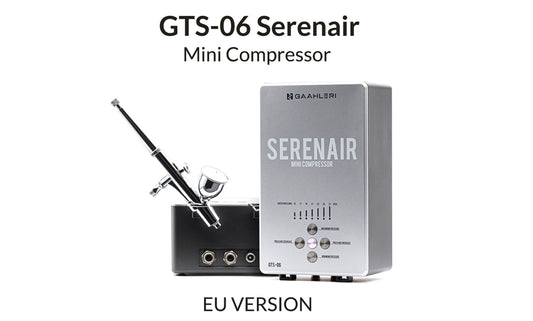 Airbrush Gaahleri GTS-06 with Serenair Compressor