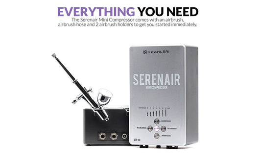 Airbrush Gaahleri GTS-06 with Serenair Compressor