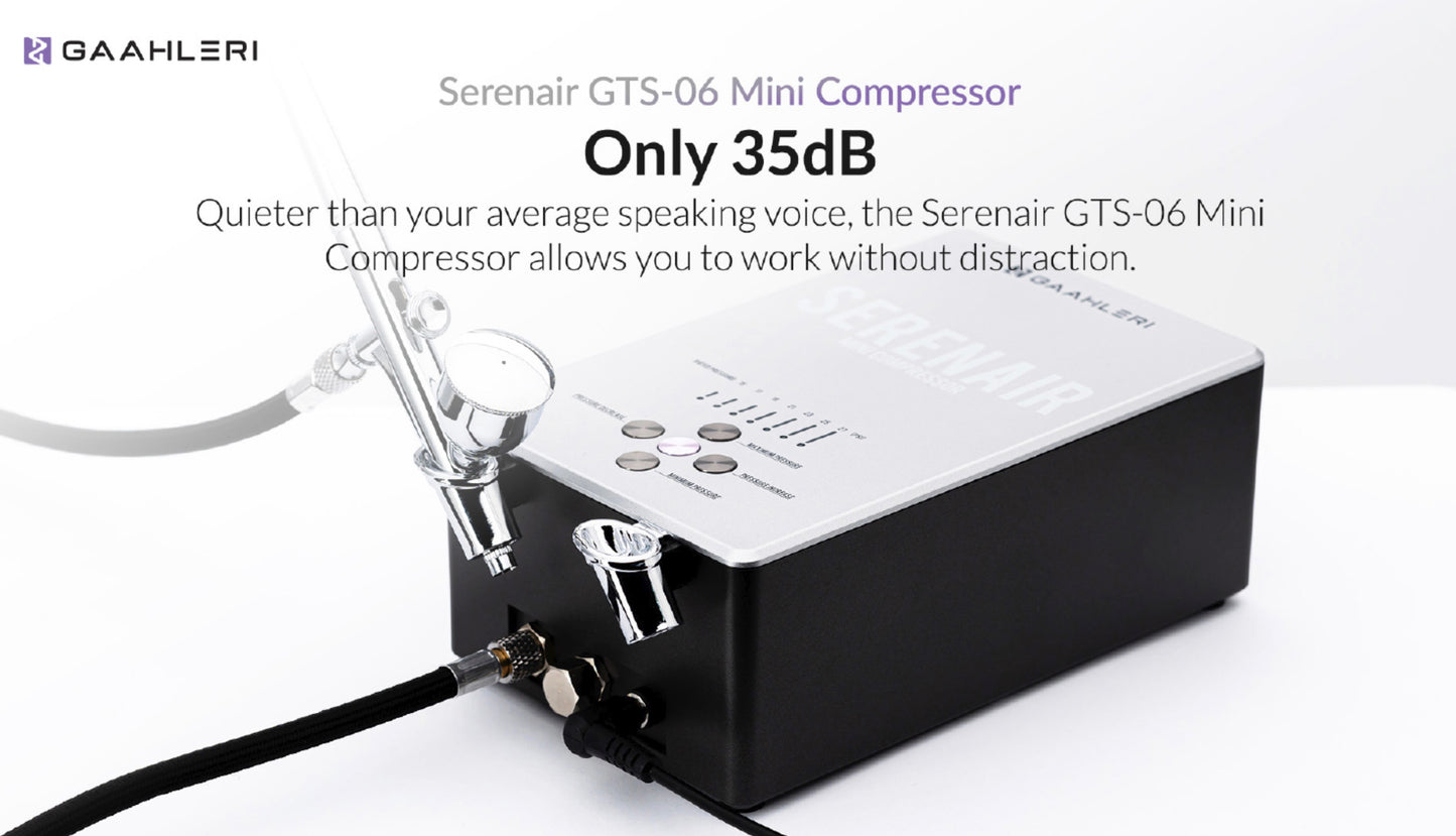 Airbrush Gaahleri GTS-06 with Serenair Compressor