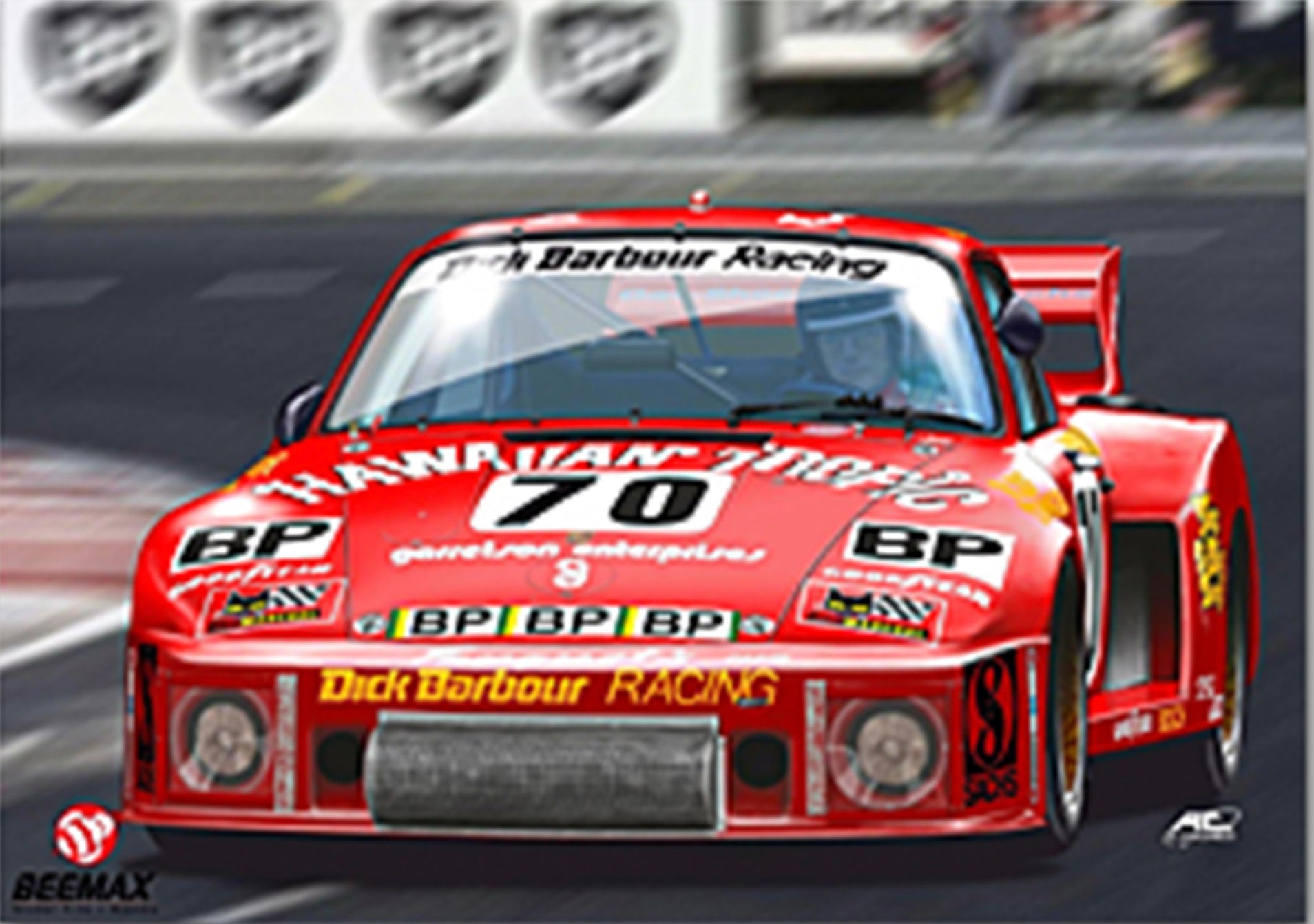 Porsche 935 Dick Barbour Team - 24 Hours Le Mans 1979 – DModelkits