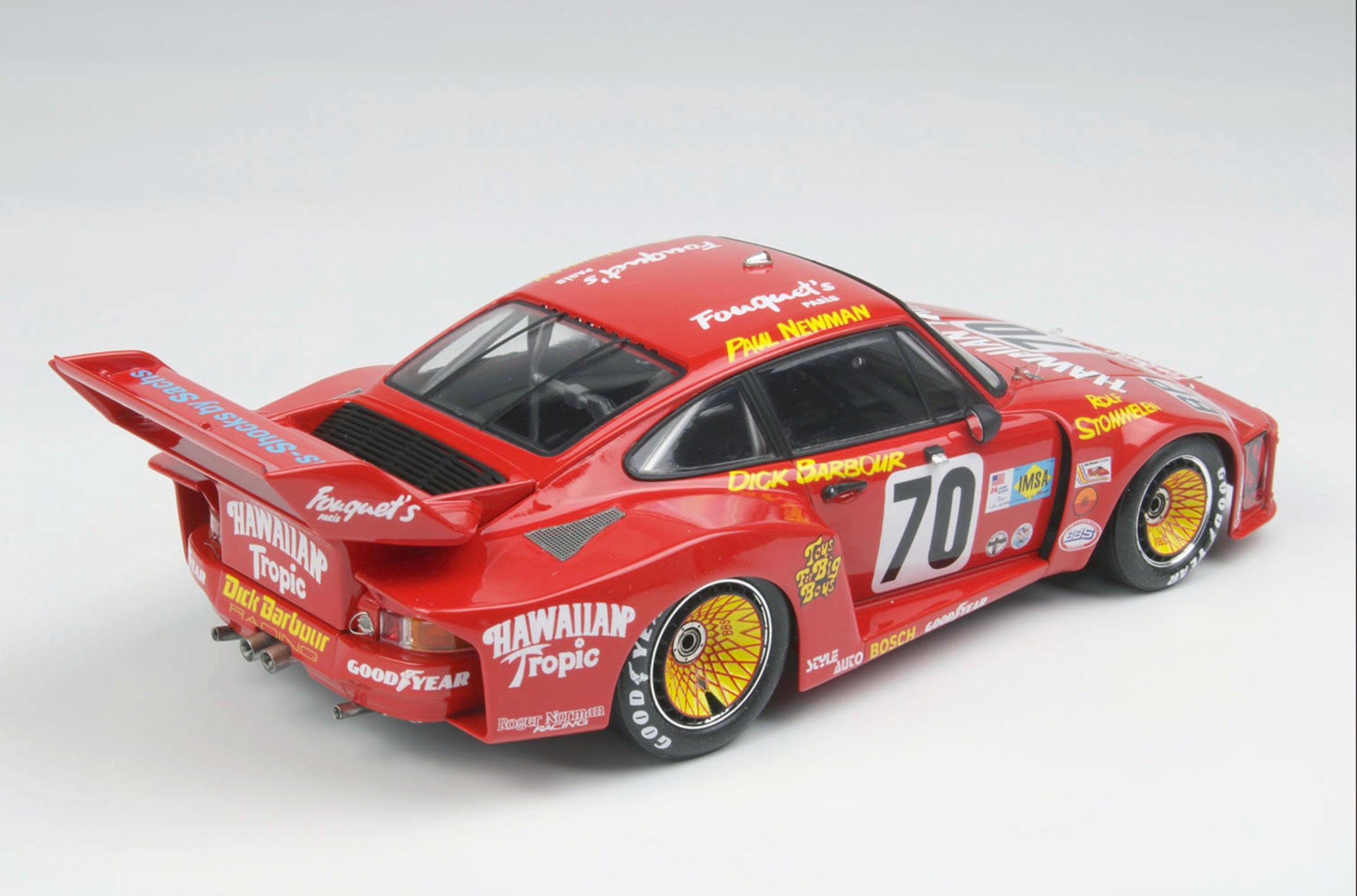 Porsche 935 Dick Barbour Team - 24 Hours Le Mans 1979 – DModelkits