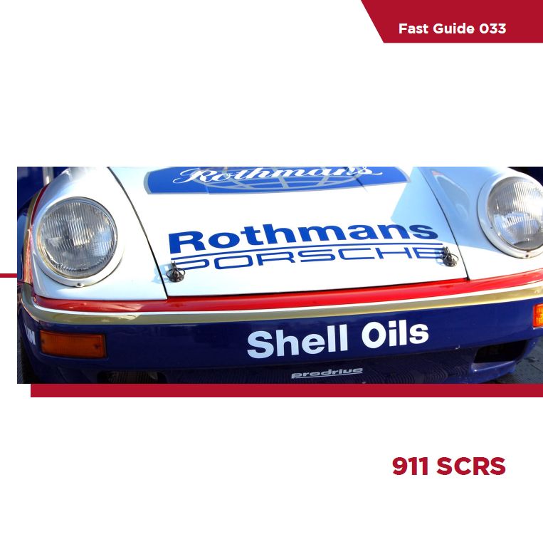 FAST GUIDE PORSCHE 911 SC RS