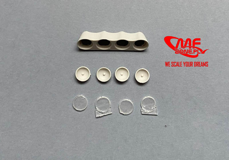 Ford Sierra Cosworth 4×4 night lights set (power plant on hood)