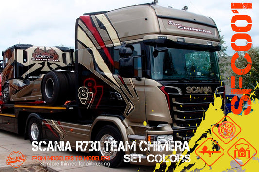 Scania R730 Colors Set