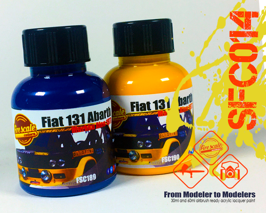 Fiat 131 Abarth Markku Alen 1977 Set Colors