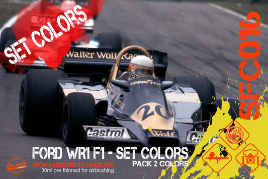 Ford WR1 F1 - Set Colors