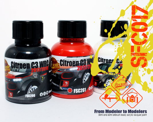 Citroen C3 WRC 2017/2018 Set Color