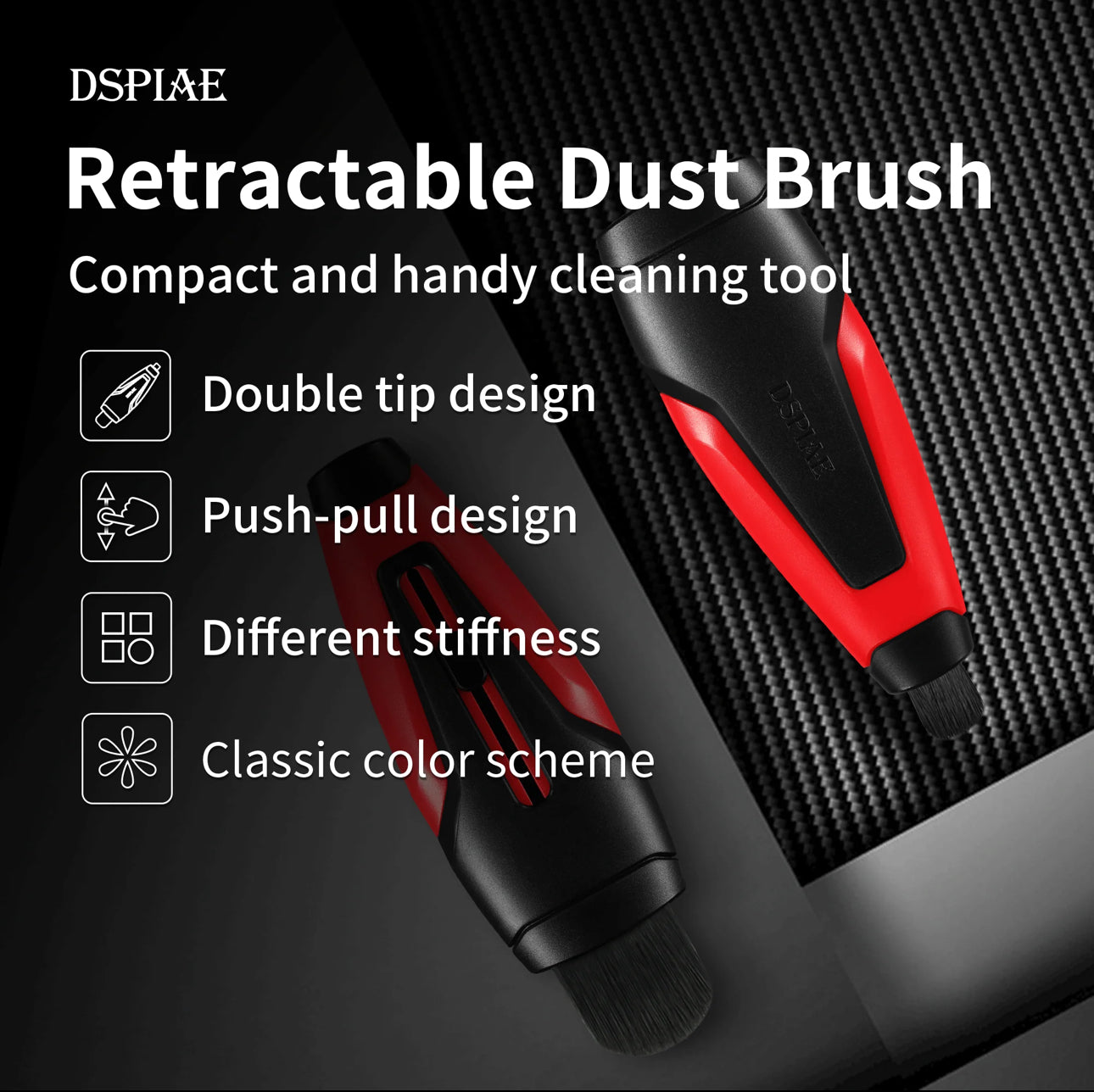 RETRACTABLE DUST BRUSH - DSPIAE