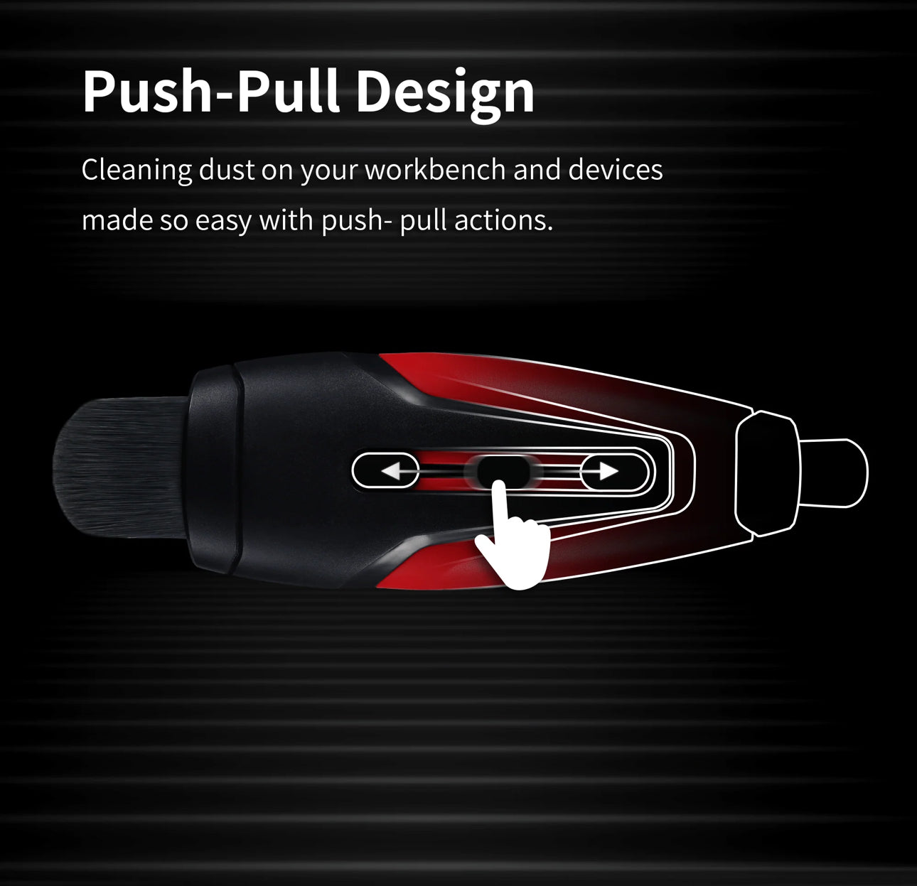 RETRACTABLE DUST BRUSH - DSPIAE