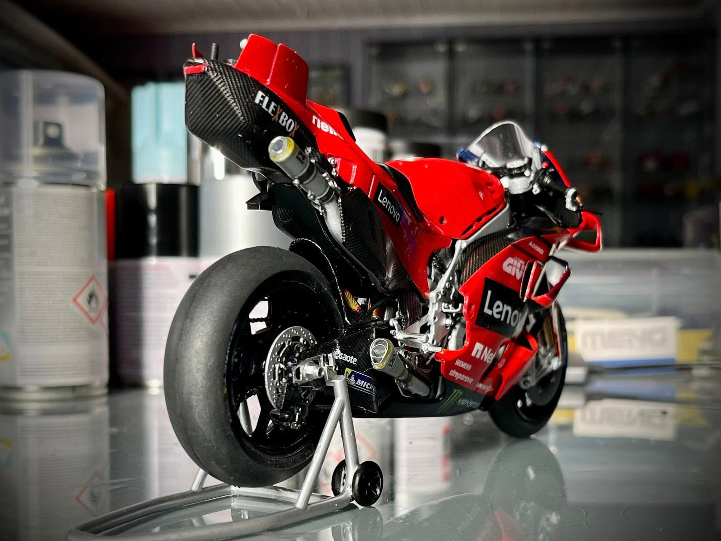 Ducati GP 23 Lenovo Moto GP model kit 3D Printed