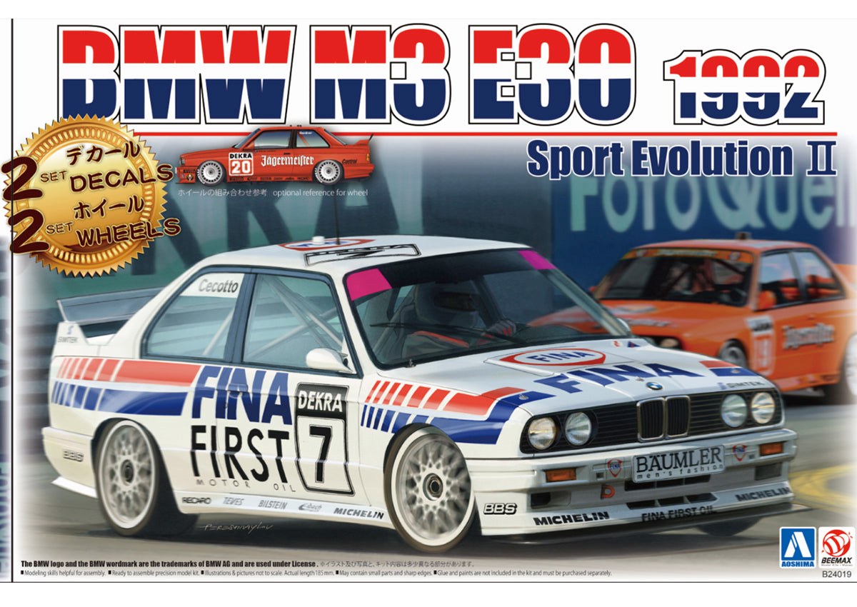 BMW M3 E30 Sport Evolution II Fina & Jagermeister - DTM - 1992