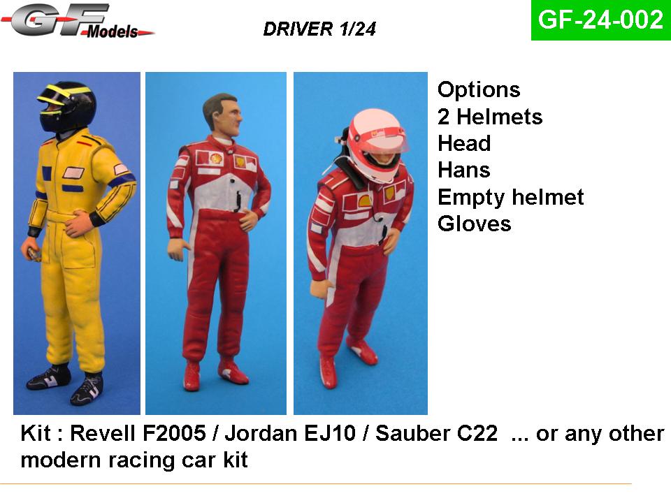 F1 DRIVER FIGURE – DModelkits