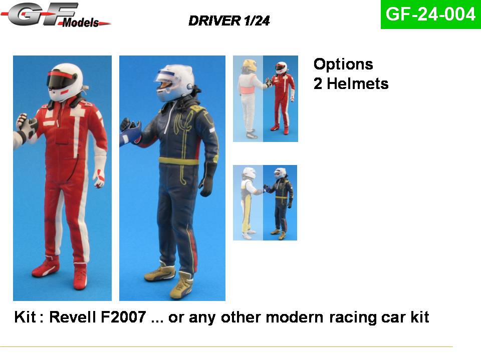 F1 DRIVER FIGURE RECEIVING GREATS – DModelkits