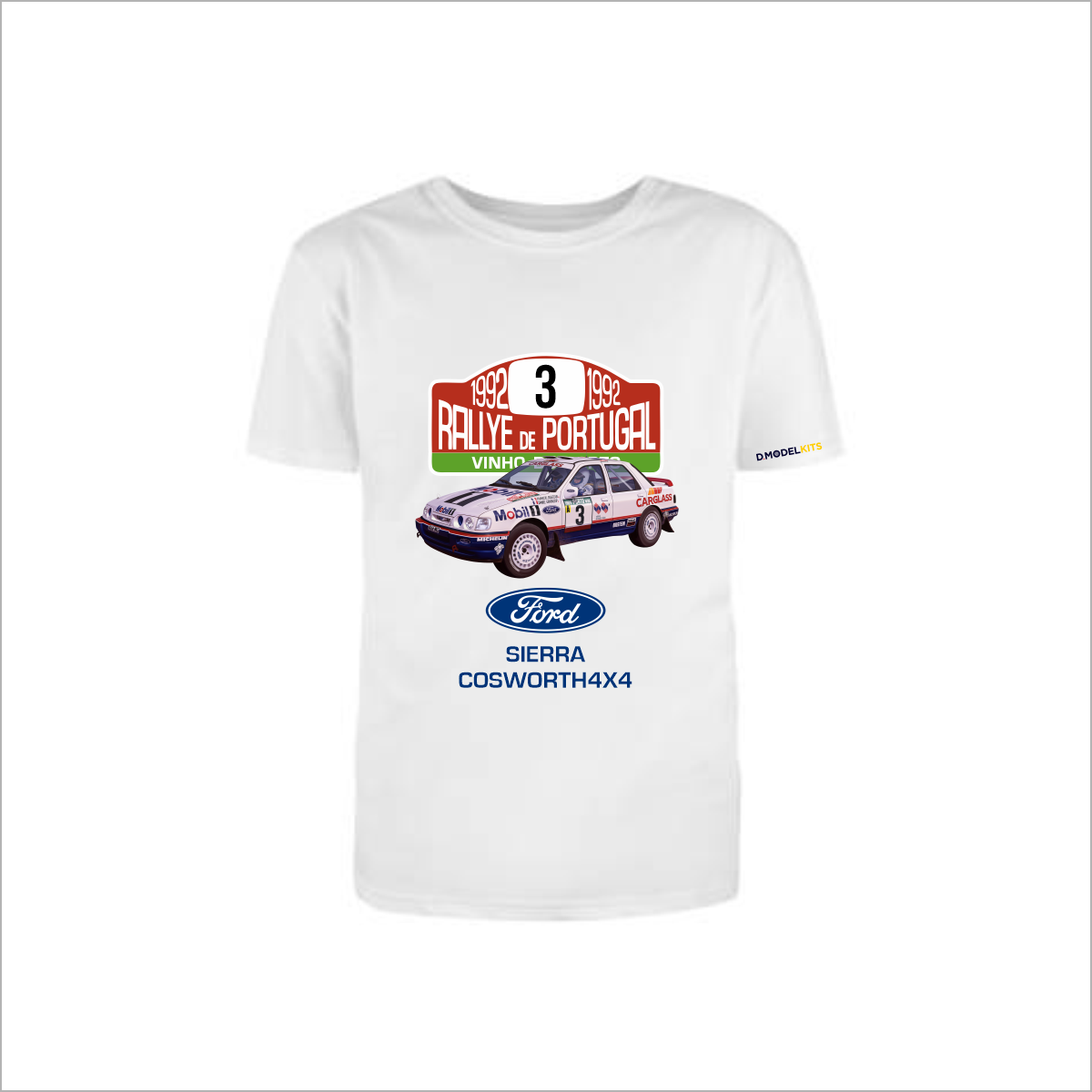 D🔻MODELKITS FORD SIERRA RALLY PORTUGAL T-SHIRT