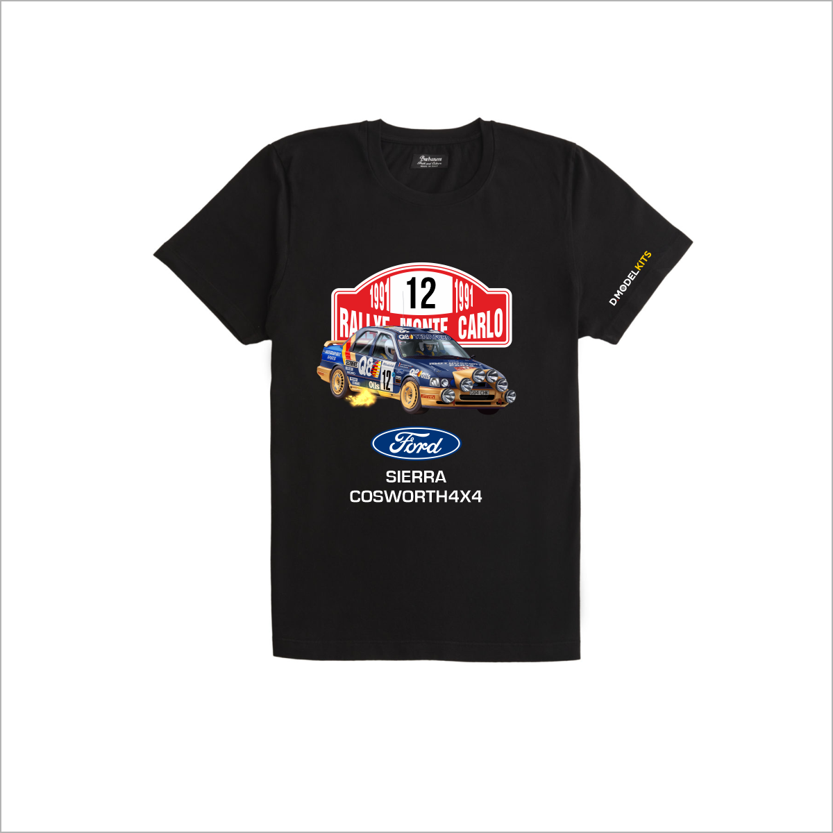 D🔻MODELKITS T-SHIRT FORD SIERRA RALLY MONTE CARLO