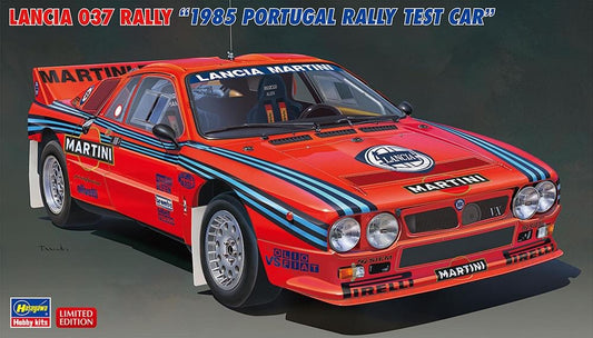 LANCIA 037 RALLY - 1985 RALLY PORTUGAL TEST CAR - RED MARTINI LIVERY