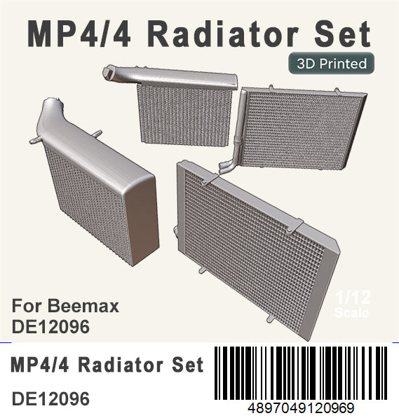 Radiator set for McLaren Honda MP4/4 (Beemax)