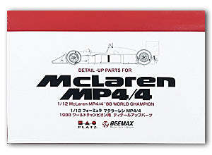 Detail Set Up McLaren Honda MP4/4 - Monaco Formula 1 Grand Prix 1988