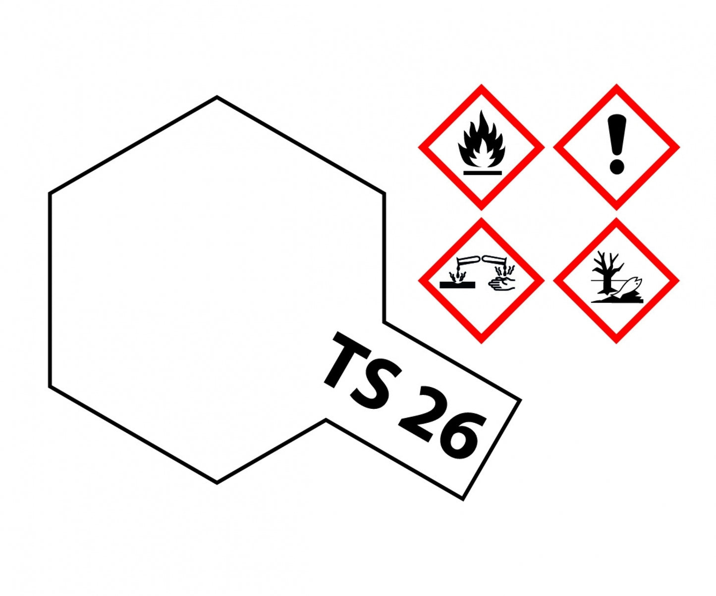 TS-26 WHITE GLOSS TAMIYA 100ML
