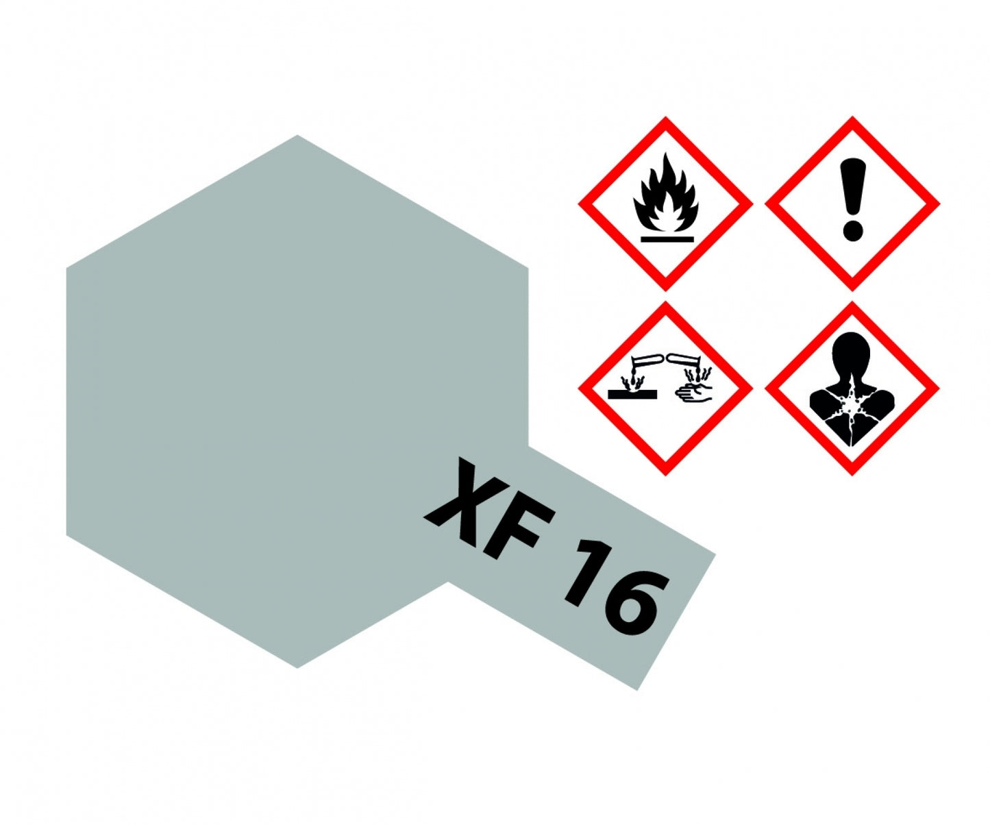 XF-16 FLAT ALUMINIUM 10ML