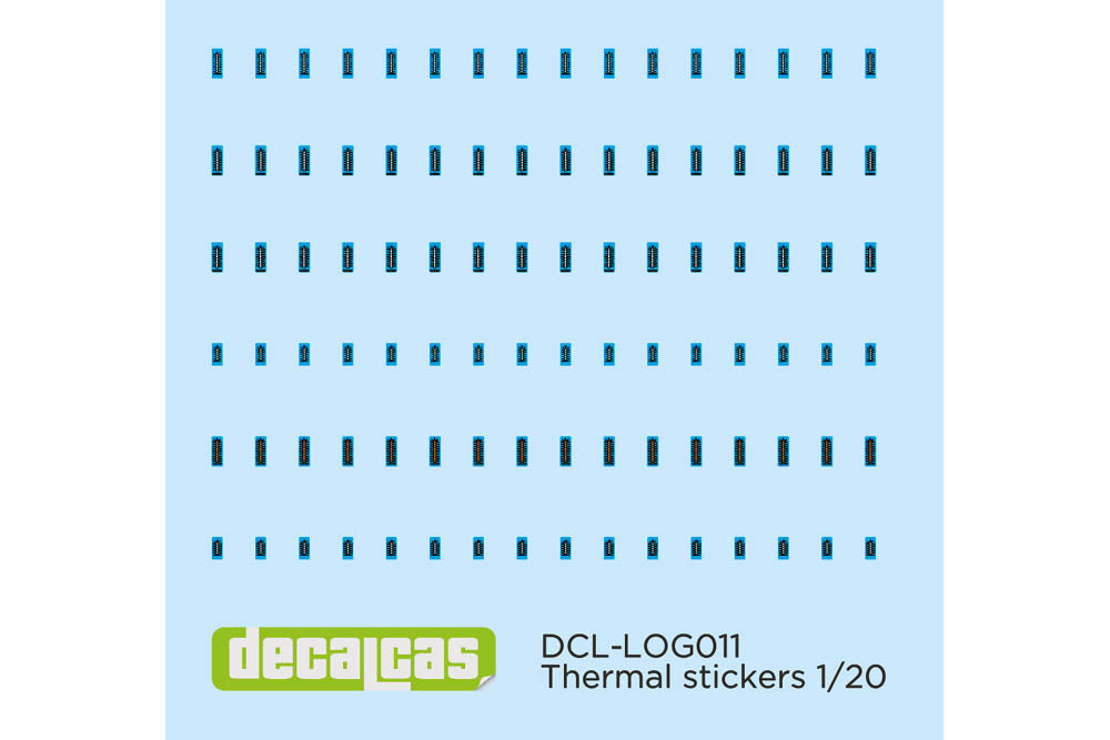THERMAL STICKERS DECALS