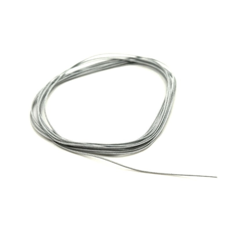 Braided Hose Line Silver 
0,4mm 2m