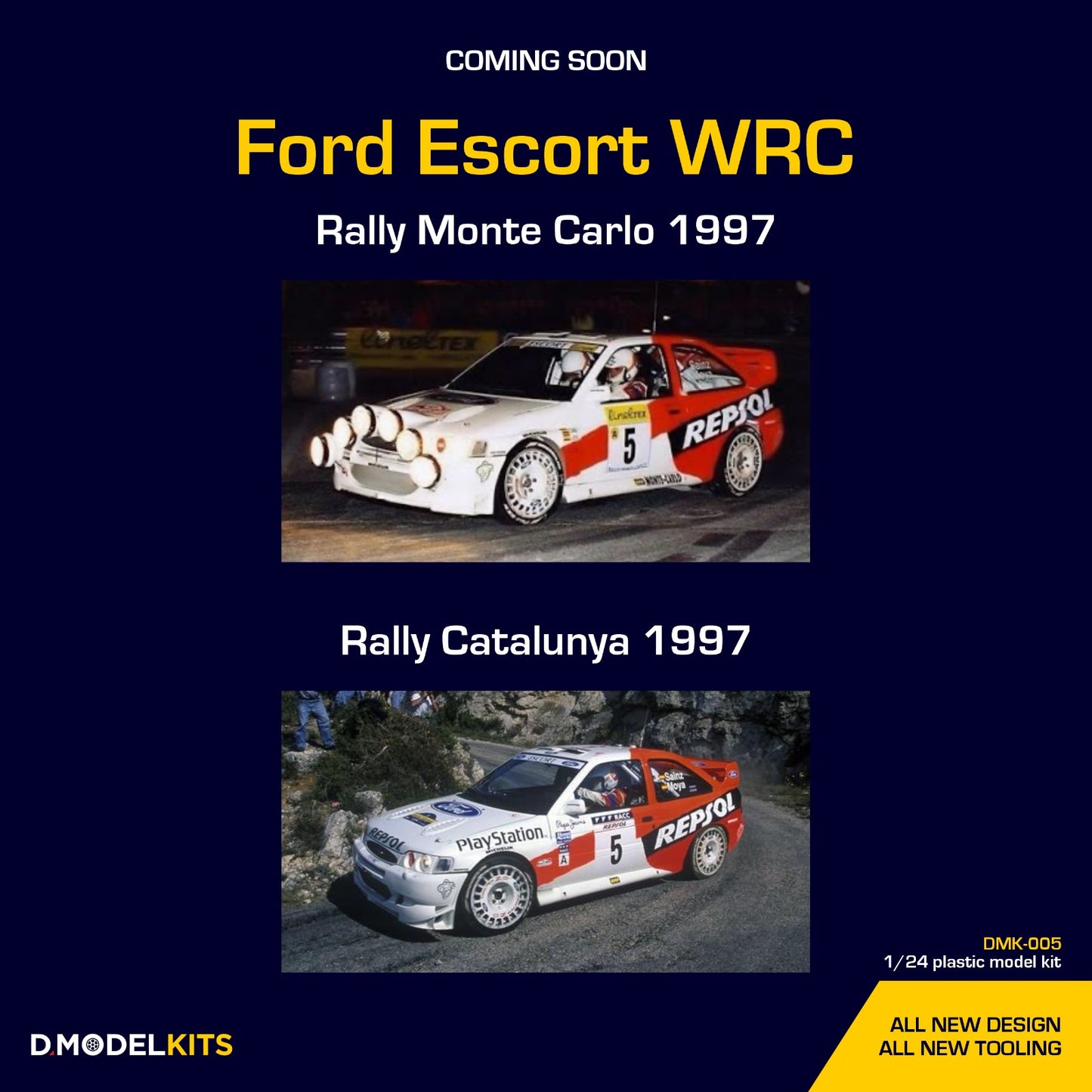 FORD ESCORT WRC - RALLYE MONTE CARLO / RALLYE CATALOGNE 1997 