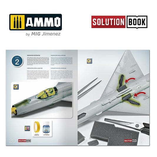 SOLUTION BOOK 08 - How to Paint Bare Metal Aircraft (Multilingual)