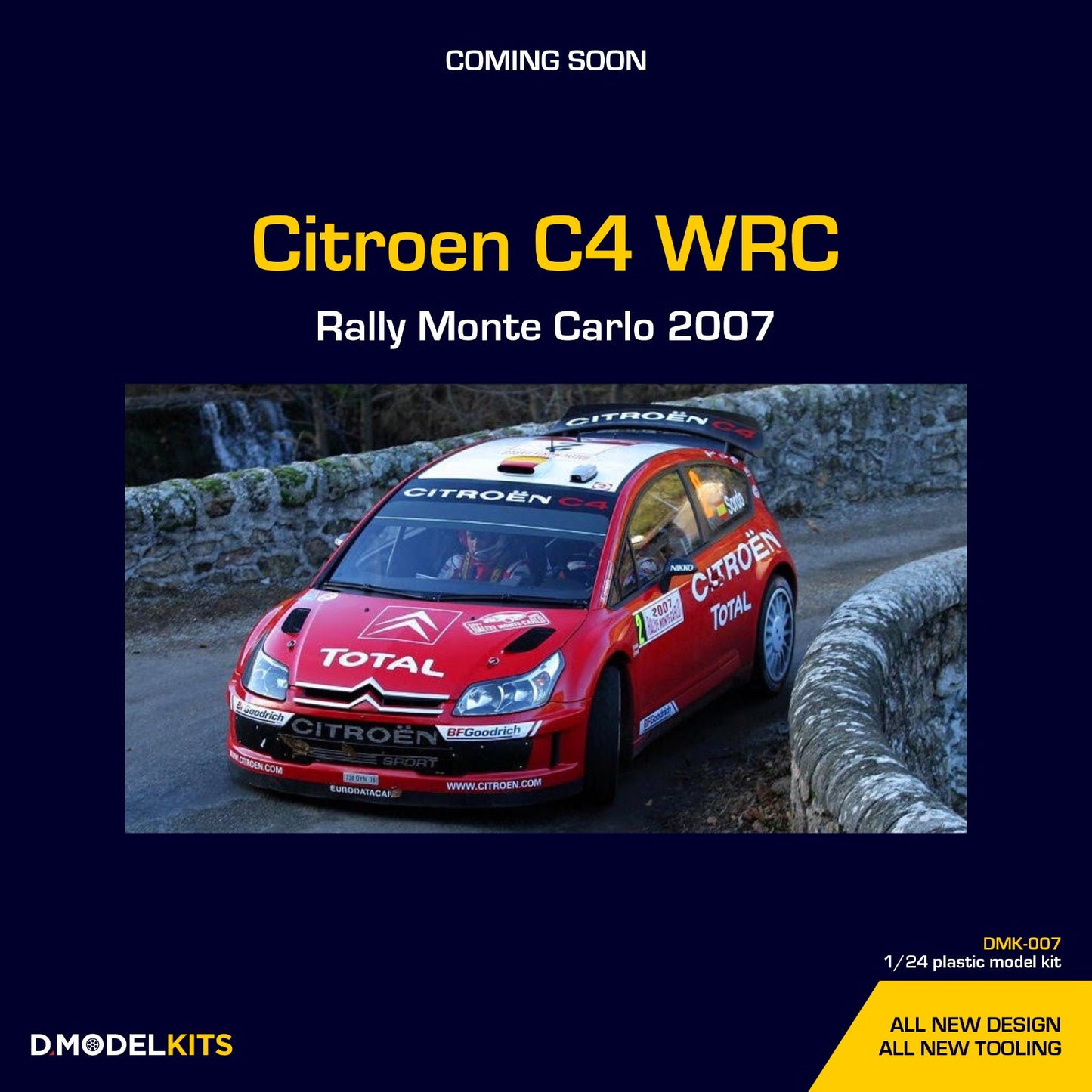 CITROEN C4 WRC - RALLY MONTE CARLO 2007
