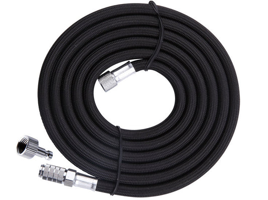 Airbrush hose black with quick coupling 3m - G1/8