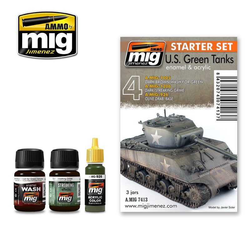 US Green Tanks Starter Set