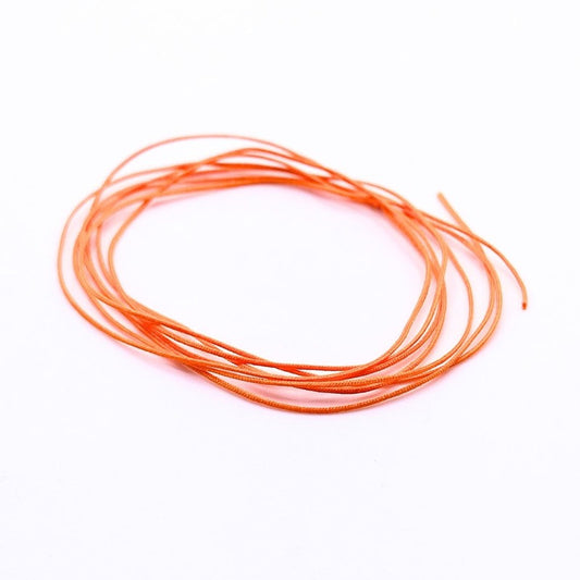 Braided Hose Line Orange 
0,3mm 1m