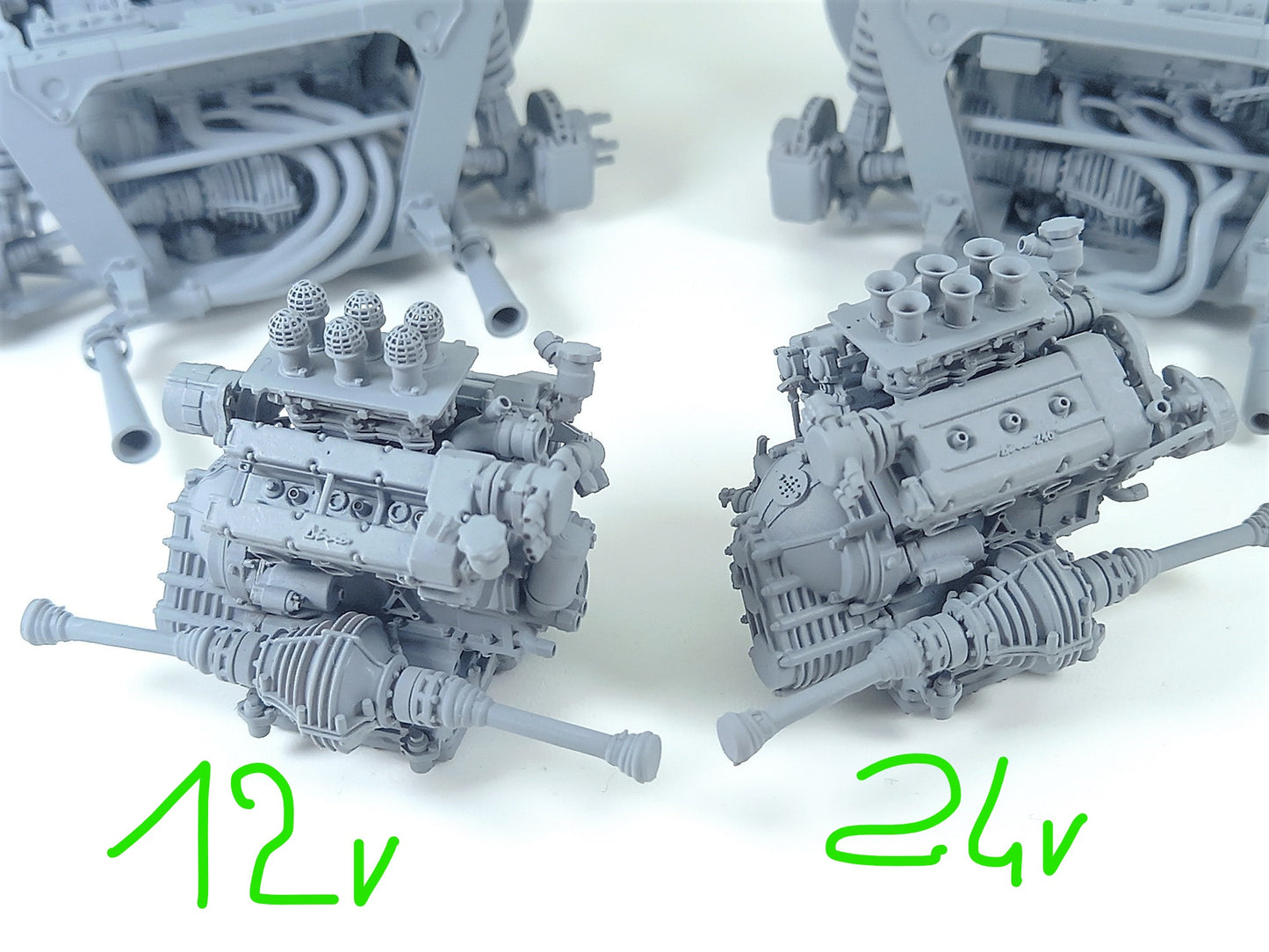 COMPLETE ENGINE FOR LANCIA STRATOS 24V AND 12V