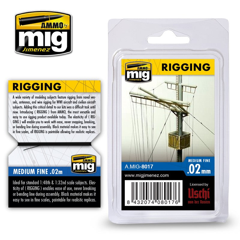 Rigging - Medium Fine 0.02mm