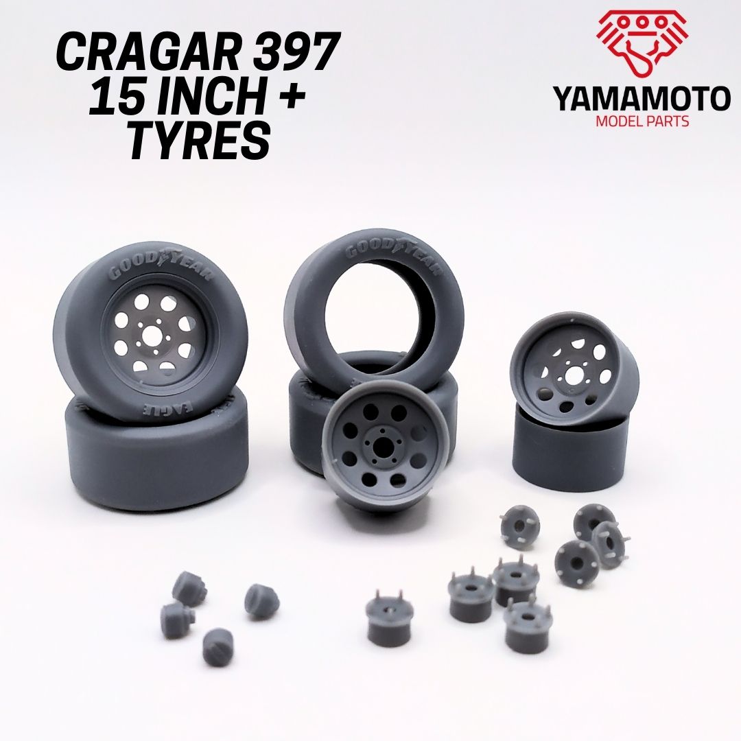 Cragar 397 15" + tyres ProKit