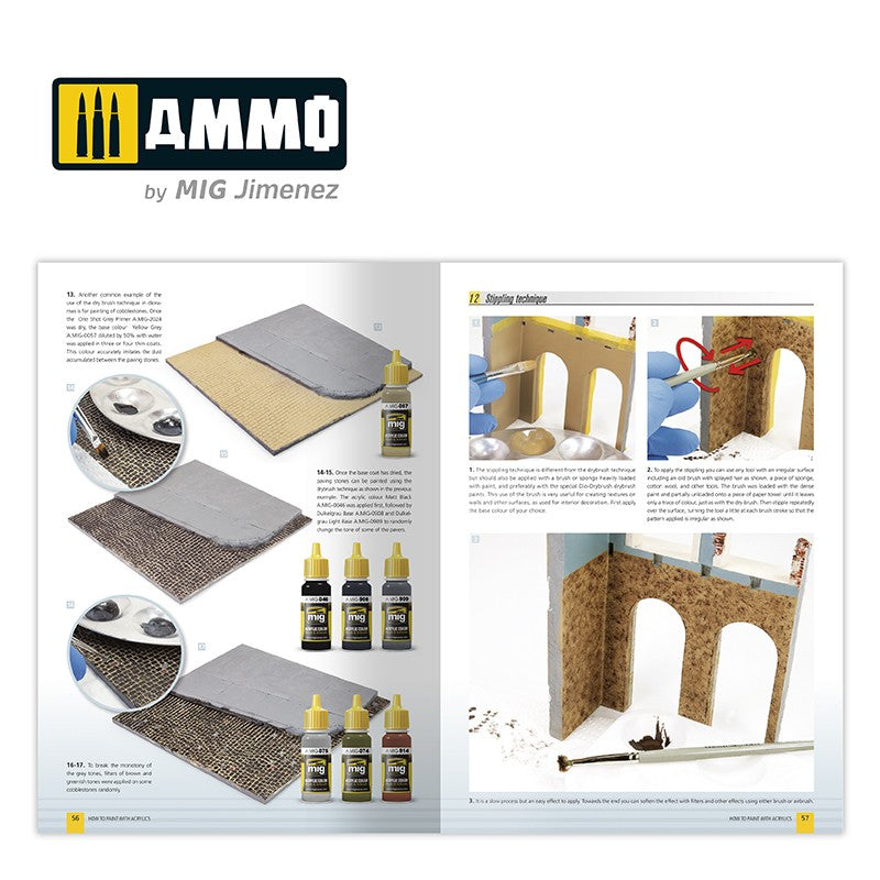 GUÍA DE MODELISMO AMMO - Cómo Pintar con Acrílicos 2.0 (Castellano)